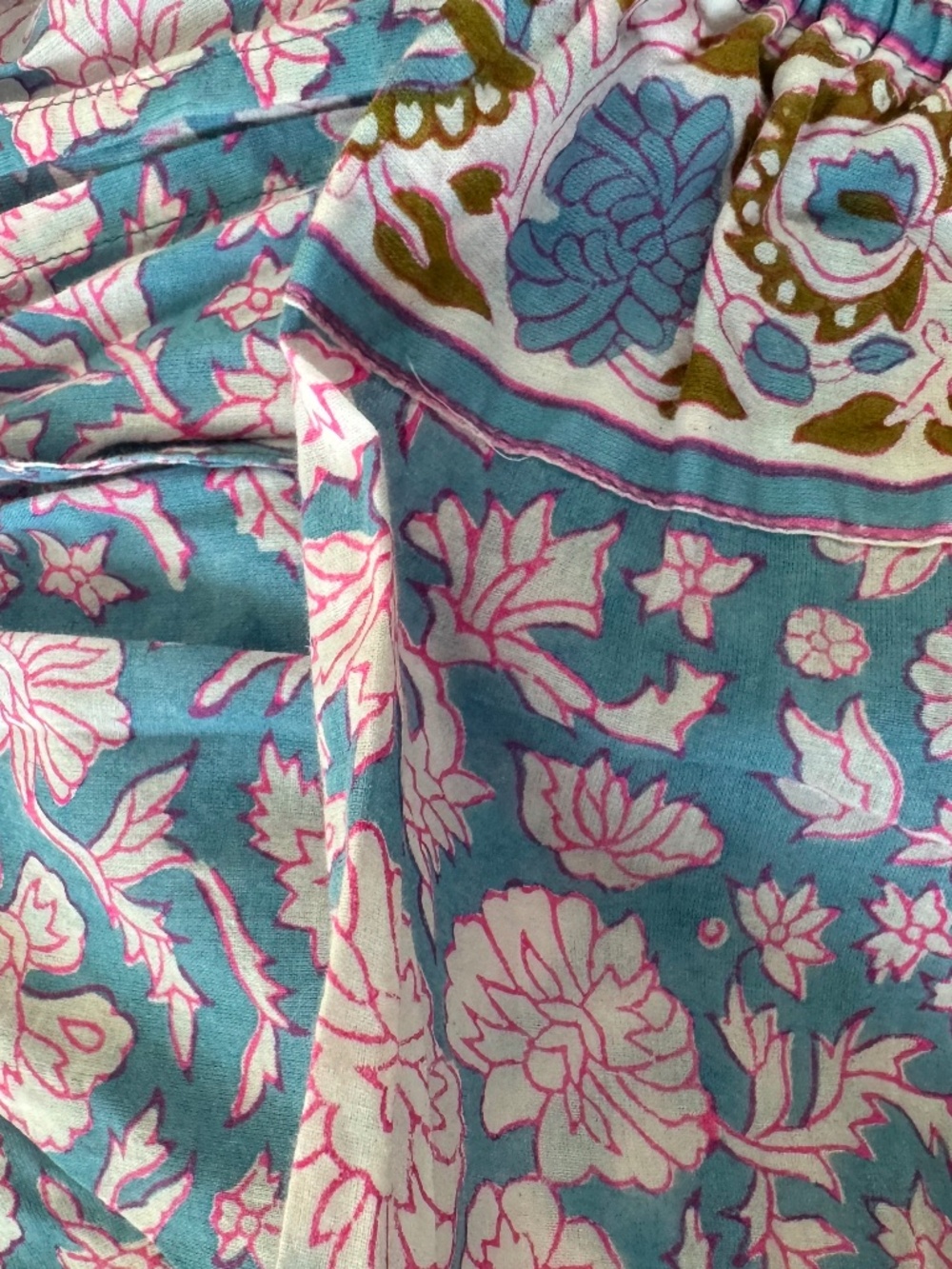 NWT, SZ BLOCKPRINTS, HAND PRINTED, PRIYA DRESS - Picture 14 of 14